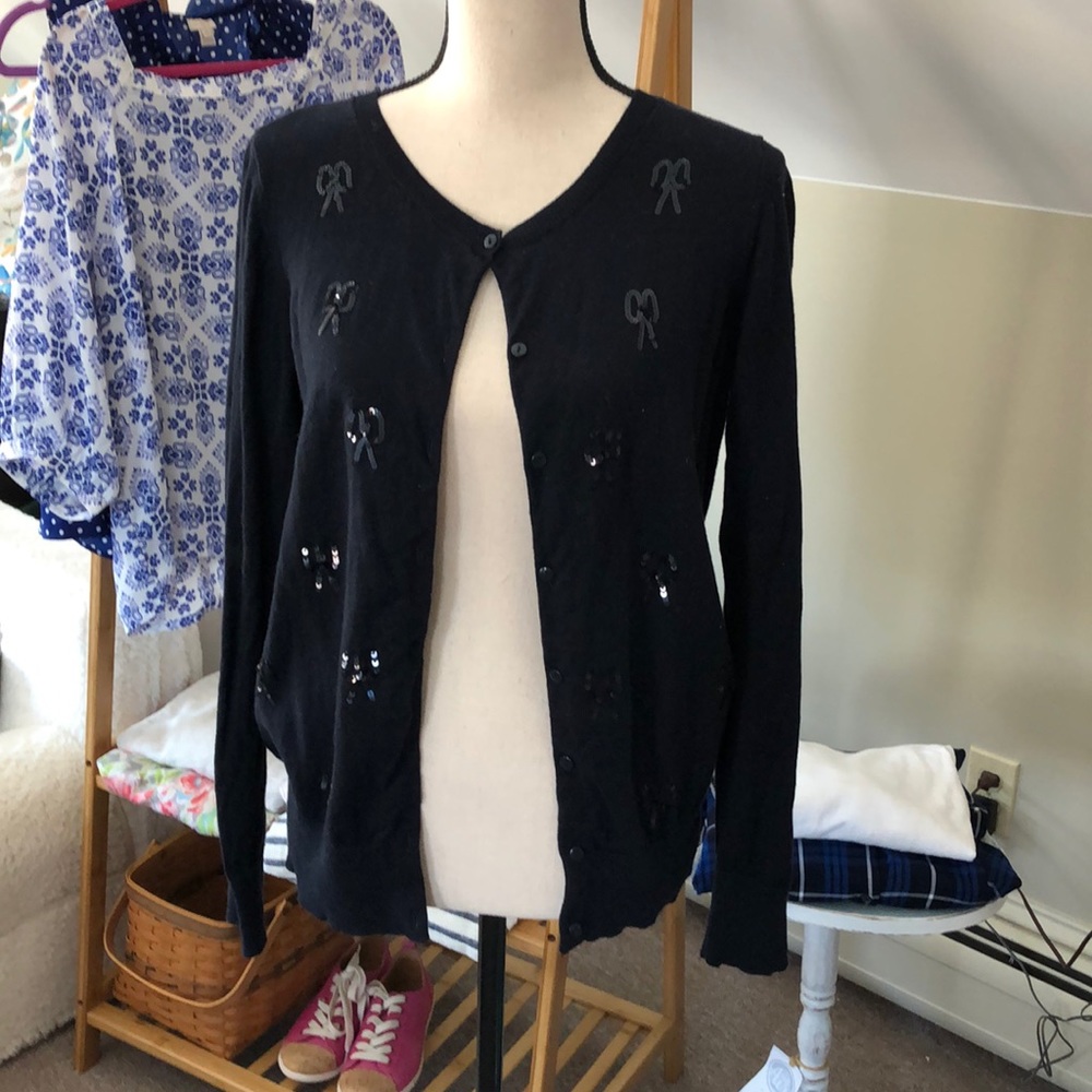 Navy sweater